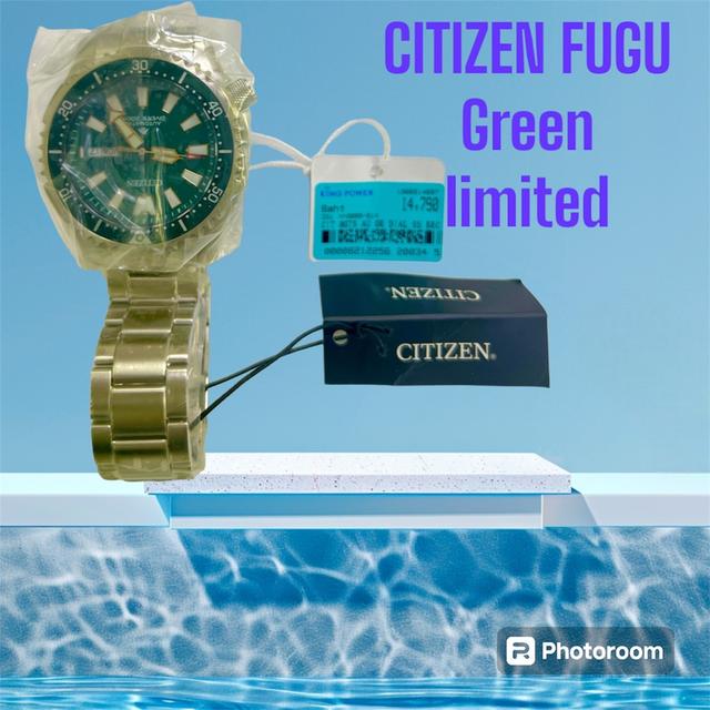 CITIZEN Promaster Automatic Diver FUGU NY0099-81X Green ASIA LIMITED EDITION 3