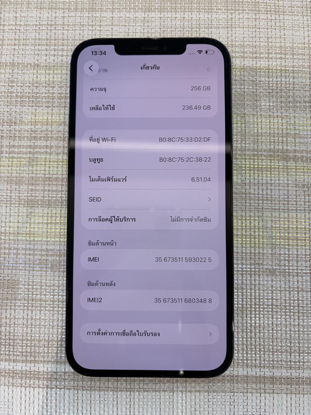 iPhone 12 Promax 256gb รูปที่ 9