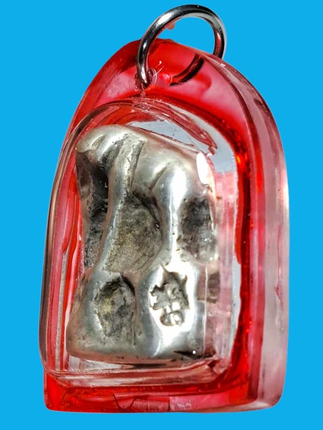 ช้างหลวงพ่อเงิน เนื้อกะไหล่เงิน 4