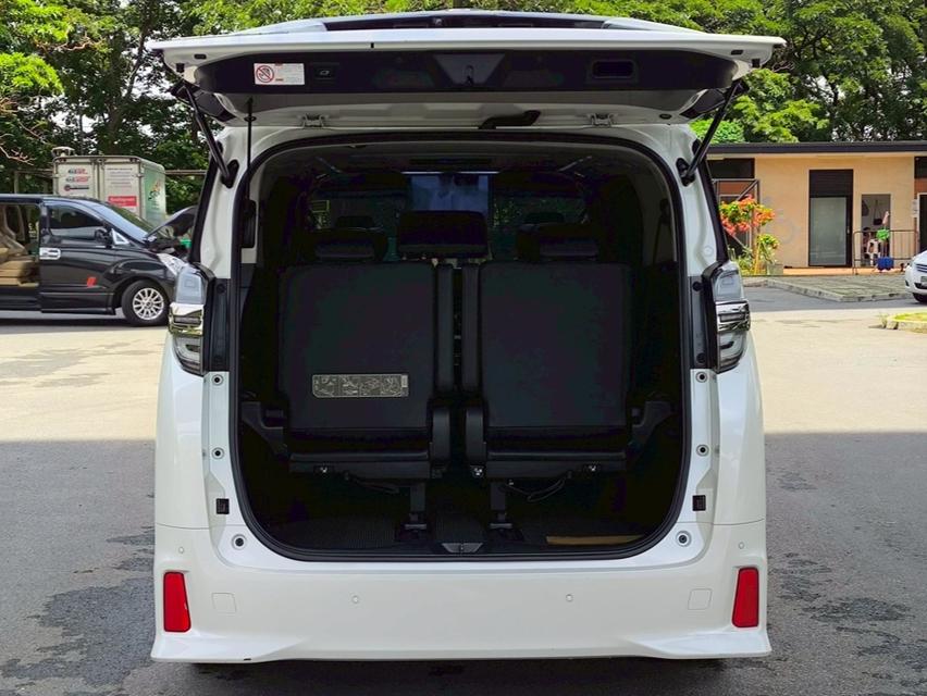 รถเข้าใหม่! TOYOTA VELLFIRE 2.5 ZG Edition Van ปี 2018 (จดทะเบียน 2019) สีขาว 19