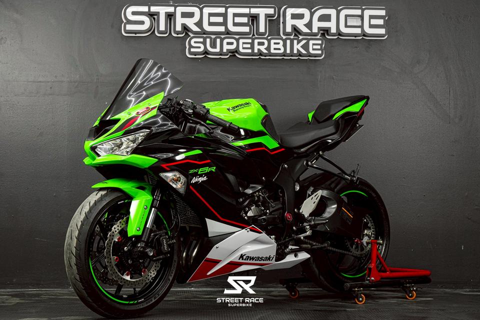 🔥 kawasaki ninja zx-6r ปี 2022 (จดปี 2024) | รถใหม่มาก เจ้าของเดียว ไมล์น้อยสุด! 🔥 รูปที่ 3