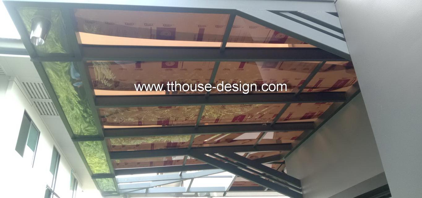 รับเหมา ต่อเติม โครงหลังคา กันสาด Line dddesign23 โทร 0950920028 รูปที่ 10