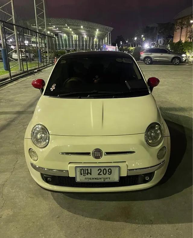 Fiat 500 มือสองสีขาว 1