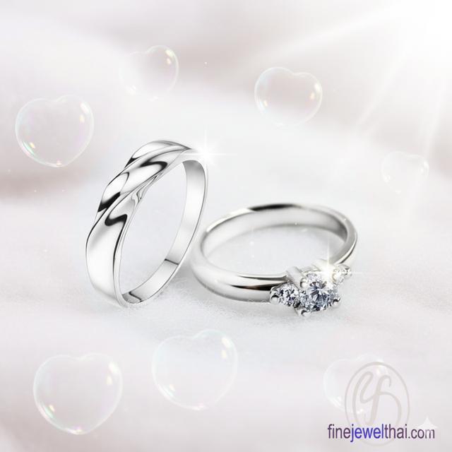 FineJewelThai | แหวนเพชร Endless Ring แหวนหมั้น แหวนแต่งงาน R1208