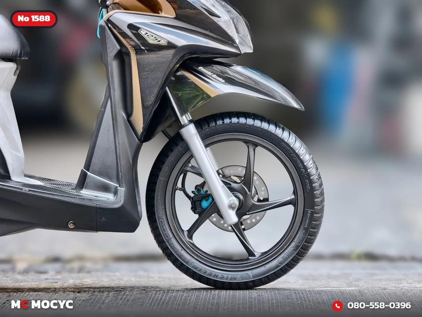Honda Click 125i 2012 วิ่ง30000โล รุ่นTOP รถบ้านแท้มือเดียว เครื่องท่อเดิม มีเล่มเขียวชุดโอนครบ No.1588 รูปที่ 11