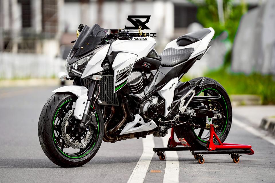 🔥 kawasaki z800 ปี 2015 | สีขาวหล่อเข้ม สปอร์ตเน็กเก็ตตัวแรง ราคาดีเกินคาด! 🔥 13