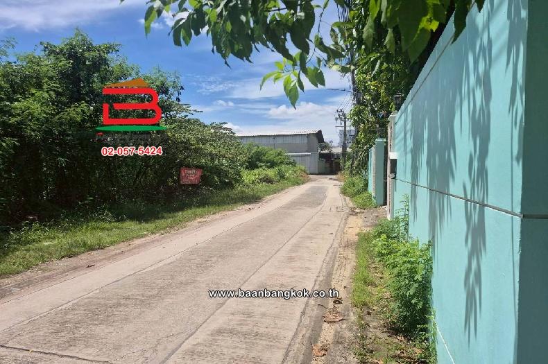 ที่ดินเปล่า (ถมแล้ว) เนื้อที่ 91 ตร.ว (ซอยเพชรเกษม 68 แยก 31) ใกล้เดอะมอลล์บางแค แขวงบางแคเหนือ เขตบางแค 8