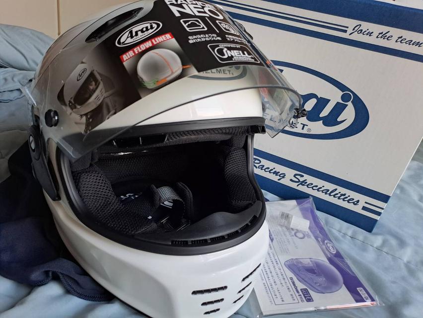 หมวก Arai Rapide Neo Size 59,60 สีขาว