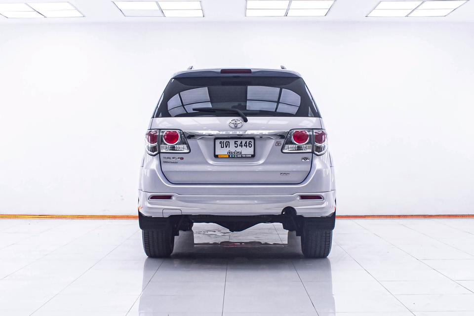 รหัสรถ 1D580 FORTUNER 3.0 V 2WD 50TH 2012 4