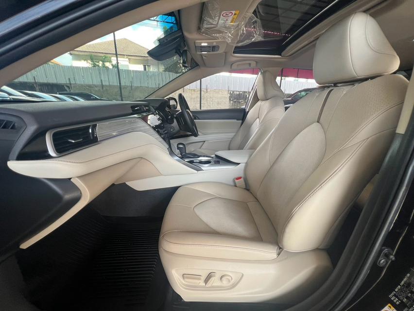 TOYOTA CAMRY, 2.5 HEV PREMIUM LUXURY ปี 2019 โฉม ปี18-24 สีดำ ตัวท็อปสุด รูปที่ 11