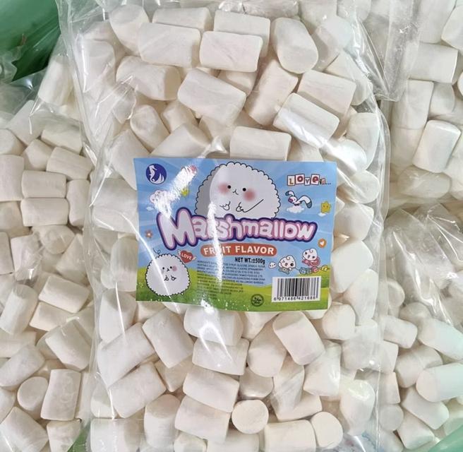 Marshmallow มาชเมลโล่ สีขาวลูกใหญ่ 500 กรัม 2