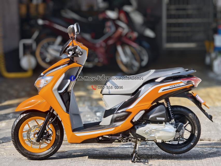 Moove 2017 วิ่ง10000โล รถบ้านมือเดียว เครื่องท่อเดิมสีสวย สภาพนี้หายาก เล่มเขียวชุดโอนครบ No1313 รูปที่ 4