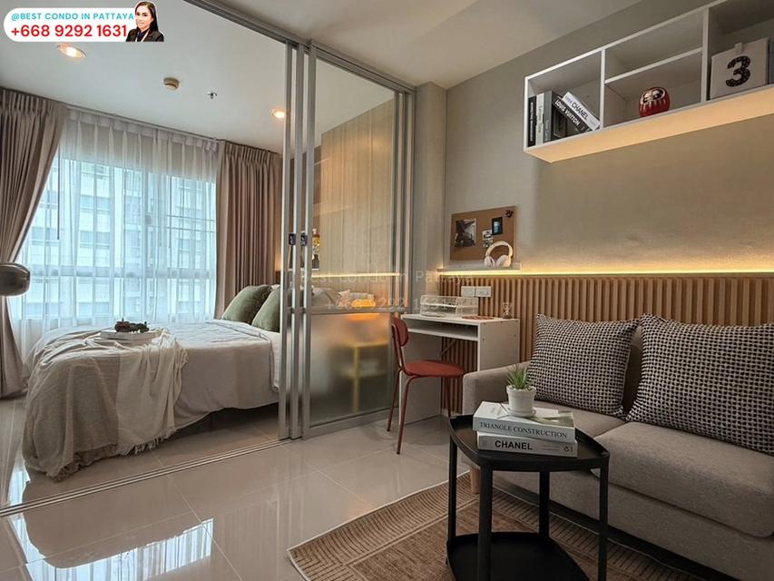 🛋️ คอนโดติดหาดจอมเทียน ลุมพินี ซีวิว จอมเทียน #รหัสทรัพย์469 ✨  