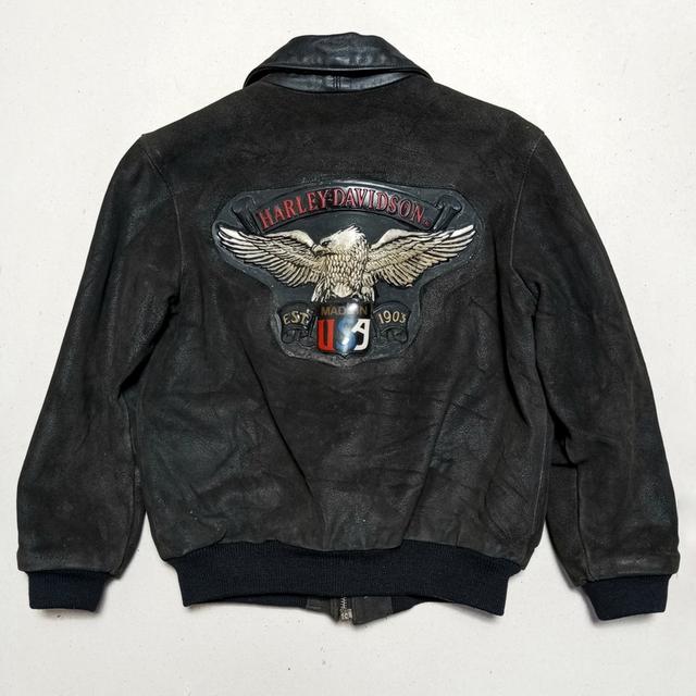 แจ็คเก็ตหนังHarley Davidson 