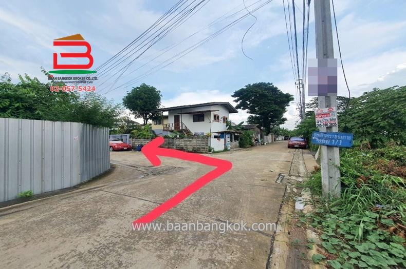  ที่ดินเปล่า ถนนรามอินทรา 5 แยก 18 เนื้อที่ 200 ตรว. ใกล้เซ็นทรัลรามอินทรา ถนนรามอินทรา แขวงท่าแร้ง เขตบางเขน กรุงเทพมหานคร 10