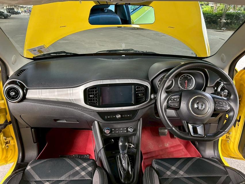 🔥ฟรีดาวน์ รถสวย ไมล์น้อย ตัว V รุ่นท๊อปสุด MG 3 1.5 V Sunroof Two-Tone AT ปี 2019 12