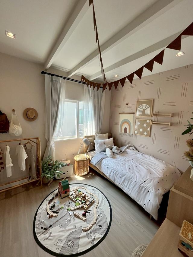 บ้านทาวน์โฮม 2 ชั้น ตกแต่งบิ้วอินสไตล์มูจิ ฟรีค่าส่วนกลางปี 2569✅ 8