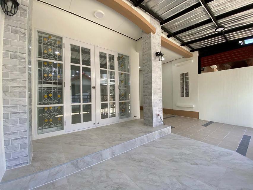 ขาย ทาวน์เฮ้าส์ ทาวน์โฮม ตกแต่งใหม่ บ้านบุศรินทร์ บ้านกล้วยไทรน้อย 5