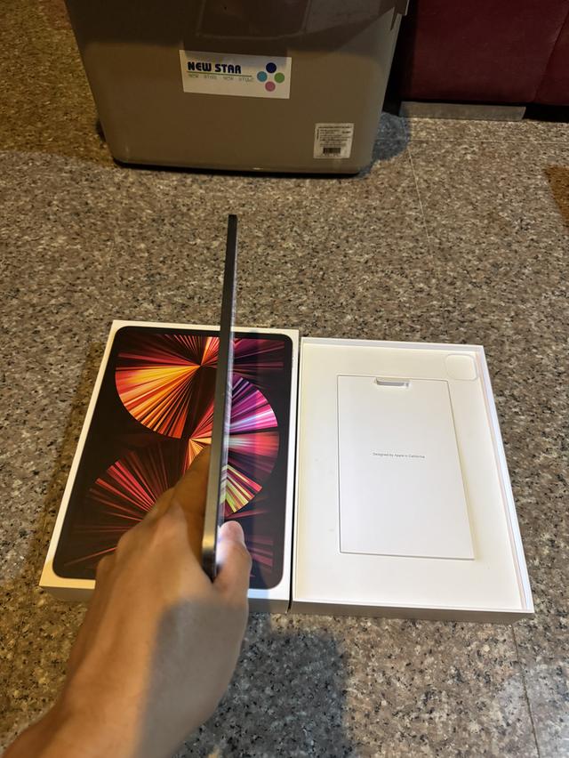 ขายiPadPro11นิ้วM1สีSpace Gray256กิ๊กสูนTrueมีกล่องอีมี่ตรงสวยๆใช้งานดีทุกๆฟังชั่นถูกมากกก 5