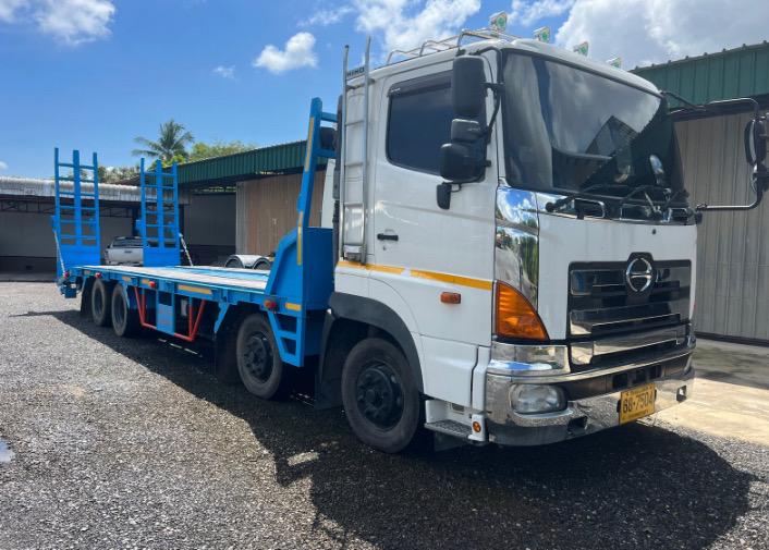 HINO FW1EYB 414 แรง 12 ล้อ รถบรรทุกโลว์เบด มือ 2