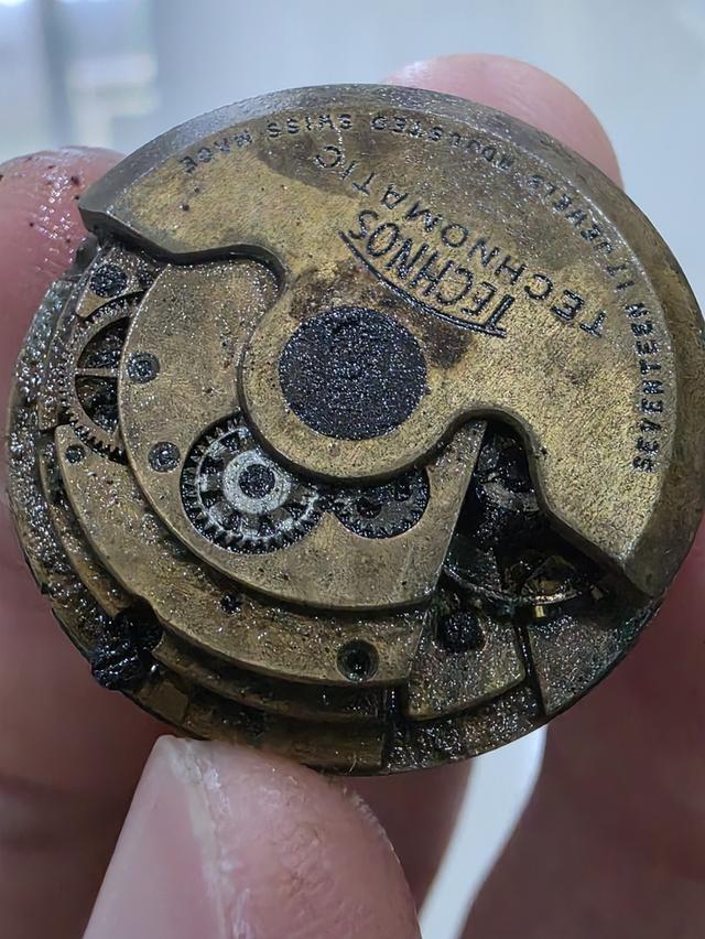 A.อะไหล่ เครื่อง นาฬิกา TECHNOS เทคนอต WATCH PARTS ของเก่าเก็บ สวยหายากรุ่นเก่า ขายตามสภาพ พร้อมส่ง รูปย่อยที่ 2