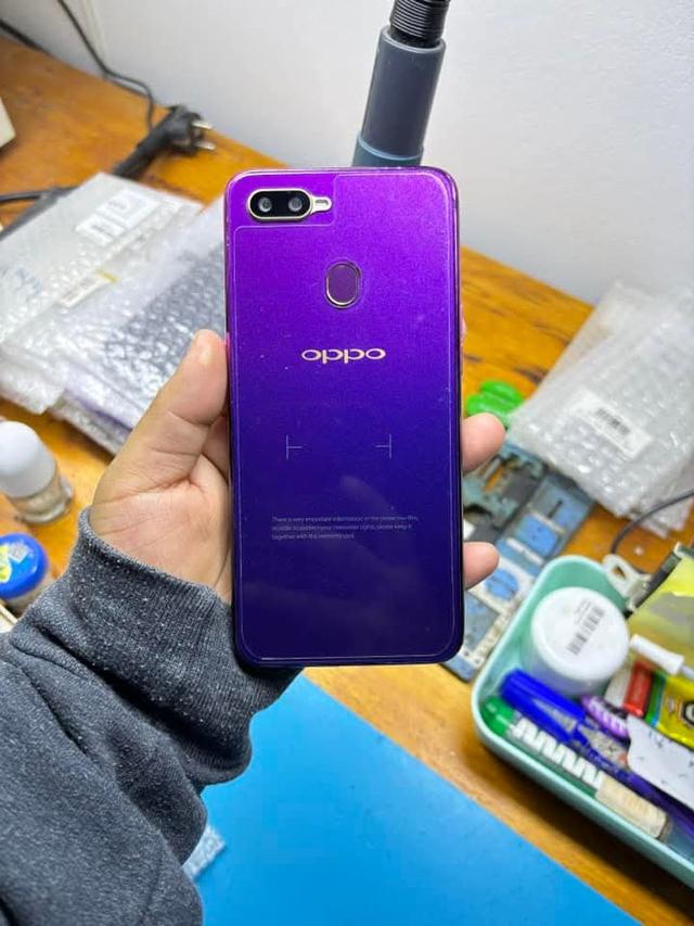 Oppo F9 สีม่วง 2