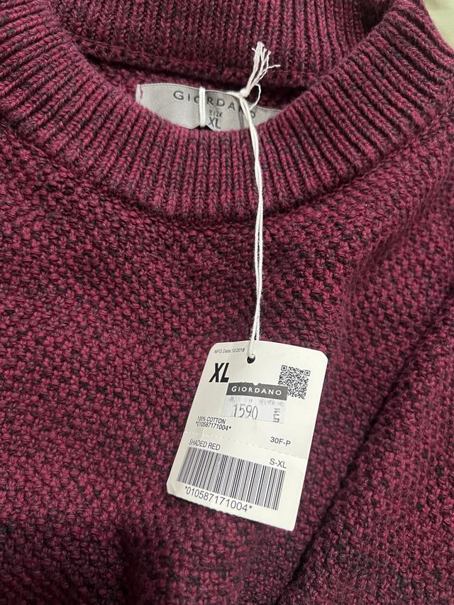 เสื้อสเวตอร์ไหมพรหม Giordano