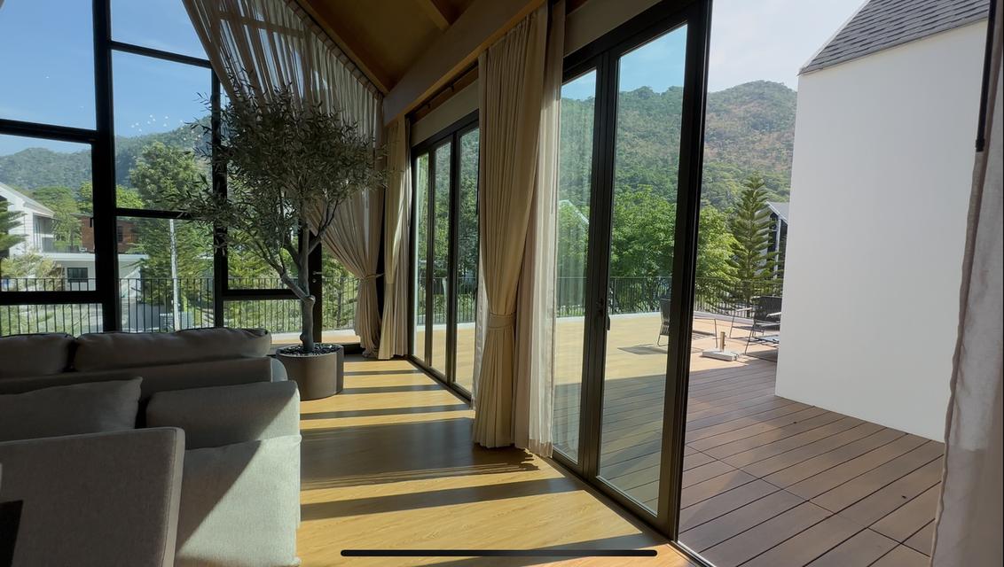 ขายบ้านเดี่ยวในโครงการหรู ปากช่อง เขาใหญ่ 232.1 ตรว ที่เนินบ้านสวยตกแตางครบ บ้านทรางนอร์ดิก 12