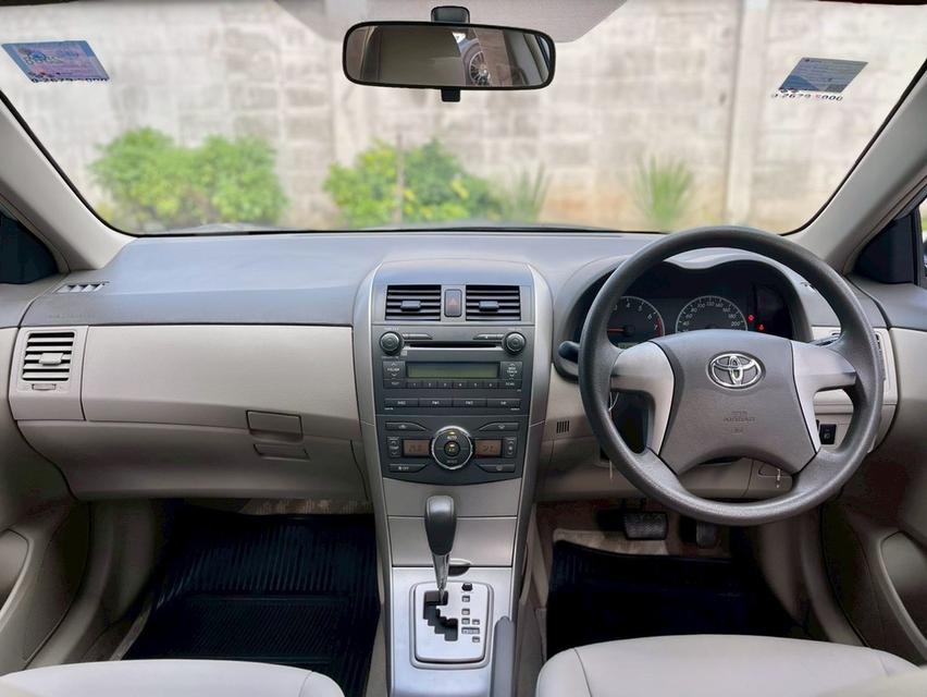 รหัสรถ AP5206 toyota altis รุ่น 1.8 E ปี 2010 สีบรอนซ์เงิน 6