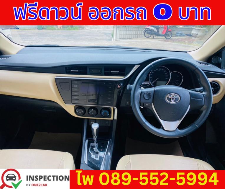 TOYOTA ALTIS 1.6 G SEDAN ปี 2018 6