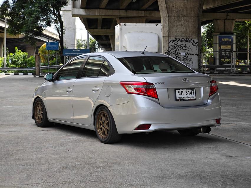 ขายรถ Toyota Vios 1.5E ปี 2014 สีเทา เกียร์ออโต้ 6