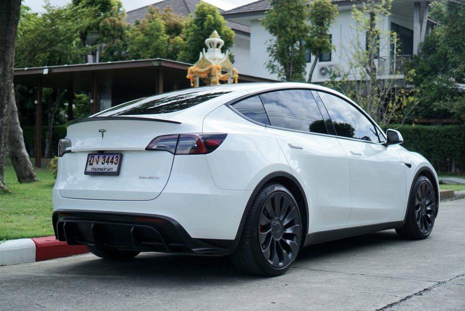 ⚡️Tesla Model Y Performance AWD ปี 2025 สีขาว HW4 รถศูนย์ Tesla Thailand รูปย่อยที่ 4