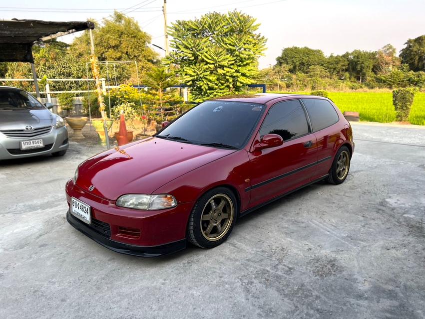 CIVIC 3door AT ทรงดีภายในกระสอบม่วง ภาษี69 ดูแลรักษาอย่างดี 6