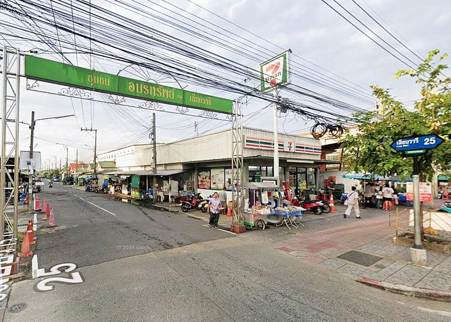 หมู่บ้านอมรทรัพย์ เลียบวารี (คู้ขวา) เขตหนองจอก บ้านเดี่ยวชั้นเดียว 21 ตารางวา 2 ห้องนอน รีโนเวทใหม่ 10