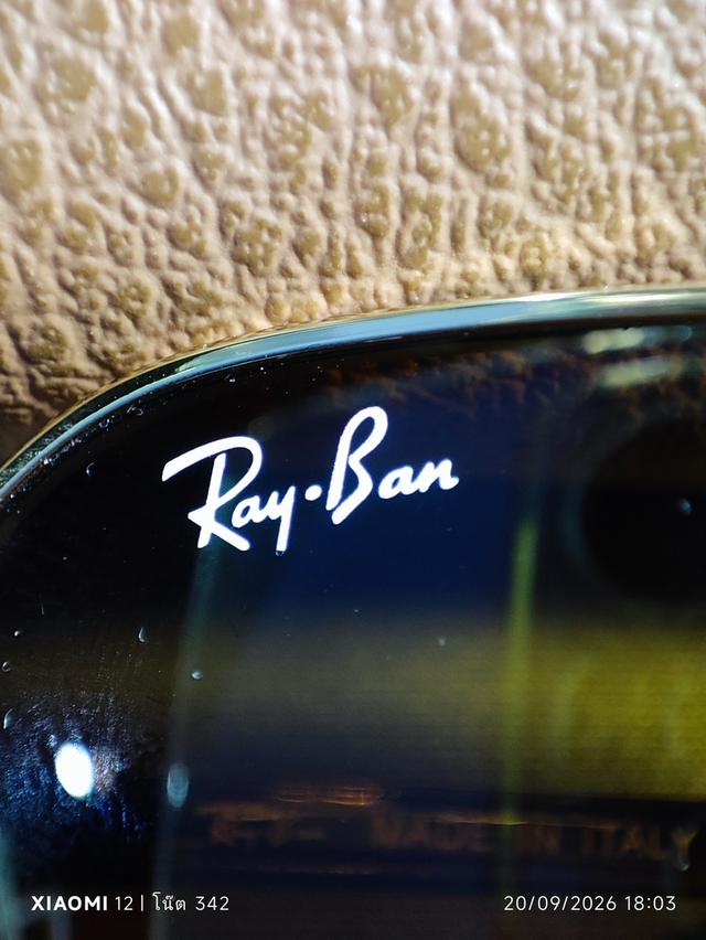 แว่น RayBan New Caravan ของแท้ (รหัสRB3636 9196/G5) กรอบสี Legend Gold สลักลายละเอียดพิเศษ(เลนส์สีน้ำตาล Chromance/Polarized) รูปที่ 4