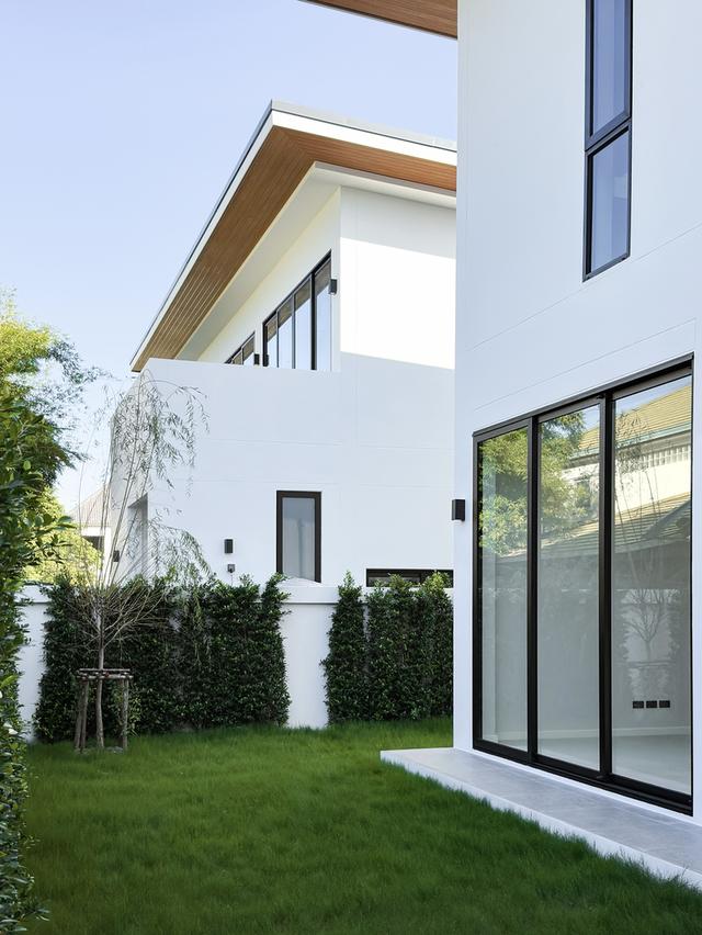🏡🤩ขายบ้านเดี่ยว 112 ตร.ว หมู่บ้านเทพธานี เฉลิมพระเกียรติ ร.9 (บ้านสร้างใหม่ ออกแบบเฉพาะ  โดดเด่น) 19