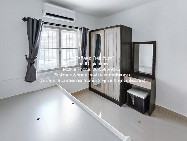 ขายทาวน์เฮ้าส์ 2 ชั้น พร้อมอยู่ (รีโนเวทใหม่) ใกล้ตลาดไทยสมบูรณ์ รังสิต คลองสาม 18 ตร.ว. 3 น 2 น้ำ 2 จอดรถ ราคา 1.59 ล้า 5