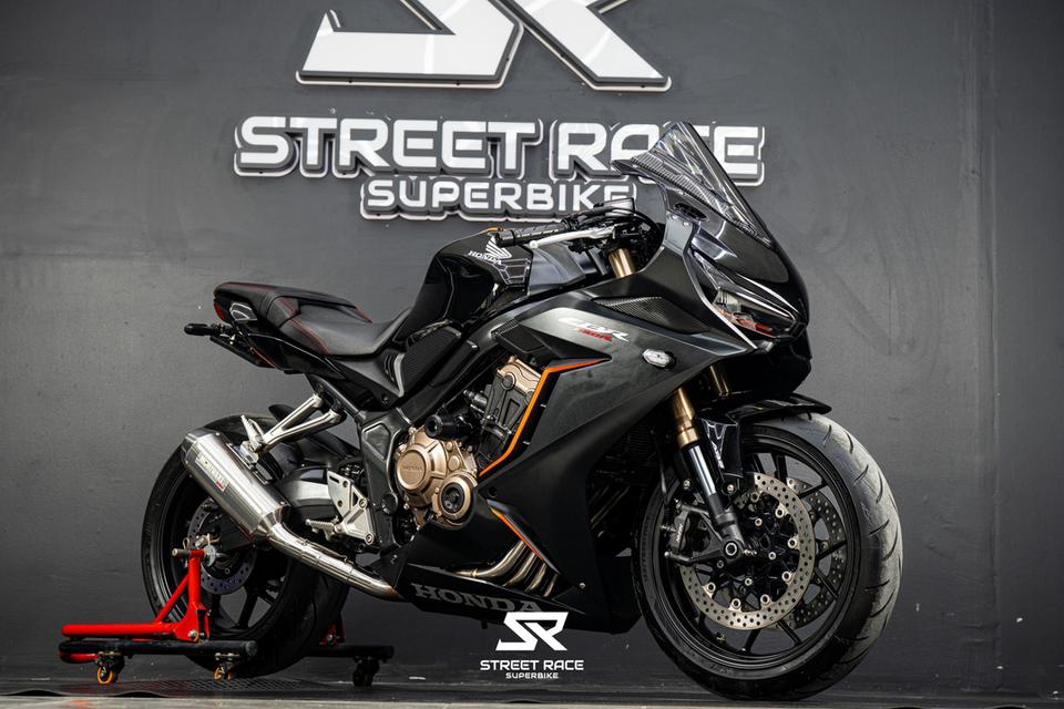 Honda 🔥 cbr650r ปี 2022 🖤 สีดำสุดหล่อ แต่งครบ ท่อเสียงหวาน พร้อมลุย! 🏍️💨
