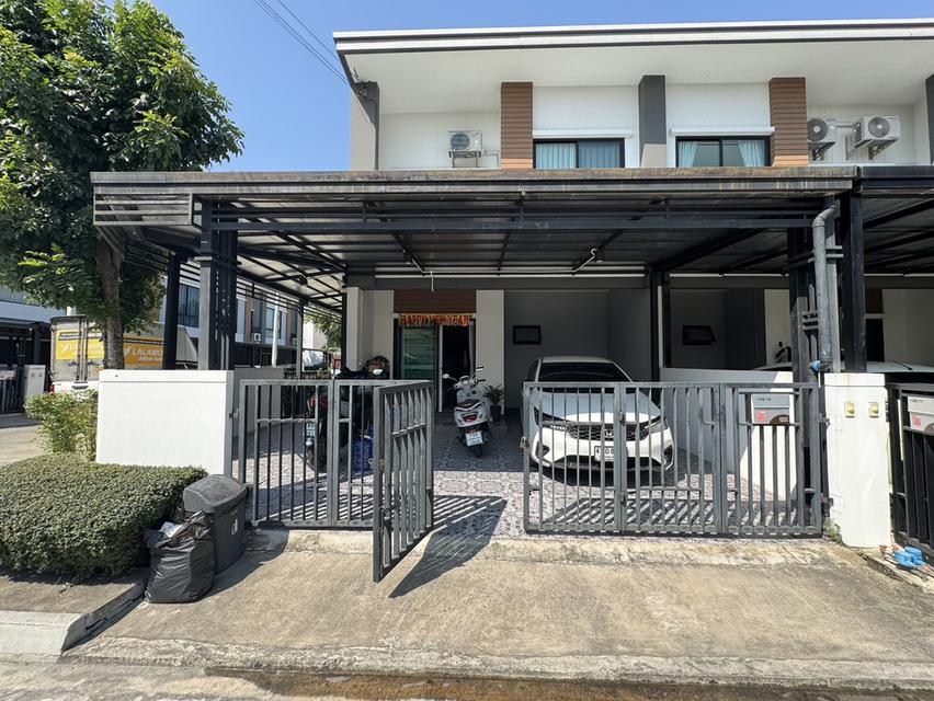 ขายทาวน์โฮมหลังมุม ยูนิโอ ทาวน์ เพชรเกษม 110 ใกล้ MRT หลักสอง พร้อมเข้าอยู่ ต่อเติมเต็ม (ไม่รับนายหน้า) 1