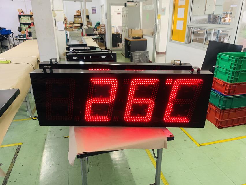 นาฬิกาดิจิตอล สำหรับร้านอาหาร โรงงานและสถานที่ต่างๆ รูปที่ 5