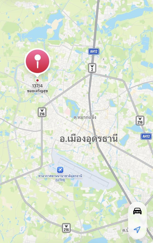 บ้านเดี่ยวอุดร พื้นที่กว้าง บ้านเลื่อม มี 2 หลังติดกัน 6 นอน 3 ห้องน้ำ 5