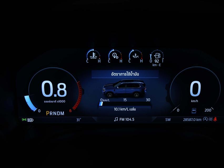 2025 Ford EVEREST 2.0 (ปี 22-28) Titanium+ 4WD SUV AT B6234 รูปย่อยที่ 2