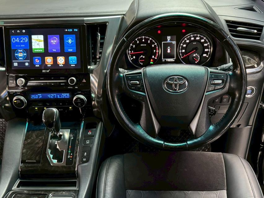 TOYOTA VELLFIRE 2.5 TOP มิกกี้ไฟฟ้าตัวเต็ม ปี16 วิ่ง100000 KM แท้ รูปที่ 7