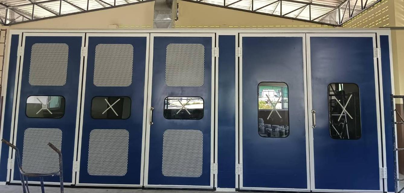 ขาย ออกแบบ รับติดตั้ง ห้องพ่นสีเฟอร์นิเจอร์ ห้องพ่นสีรถเครน ห้องพ่นสีรถพ่วง บู๊ทพ่นสีม่านน้ำ ห้องพ่นอบสี โรงพ่นสีเครื่องบิน รูปที่ 4