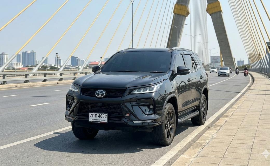 🔥เครดิตดี ฟรีดาวน์ Toyota FORTUNER 2.8 GR SPORT 4WD AT ปี 2021