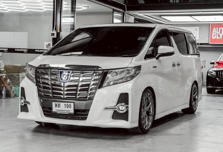 รหัสรถ 67GG198 ALPHARD 2.5 HYBRID SUNROOF 2015