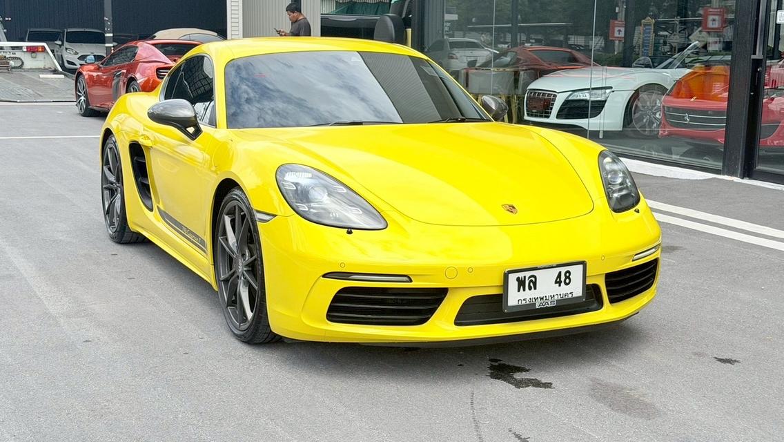 รหัสรถ KPV48 2023 Porsche Cayman T