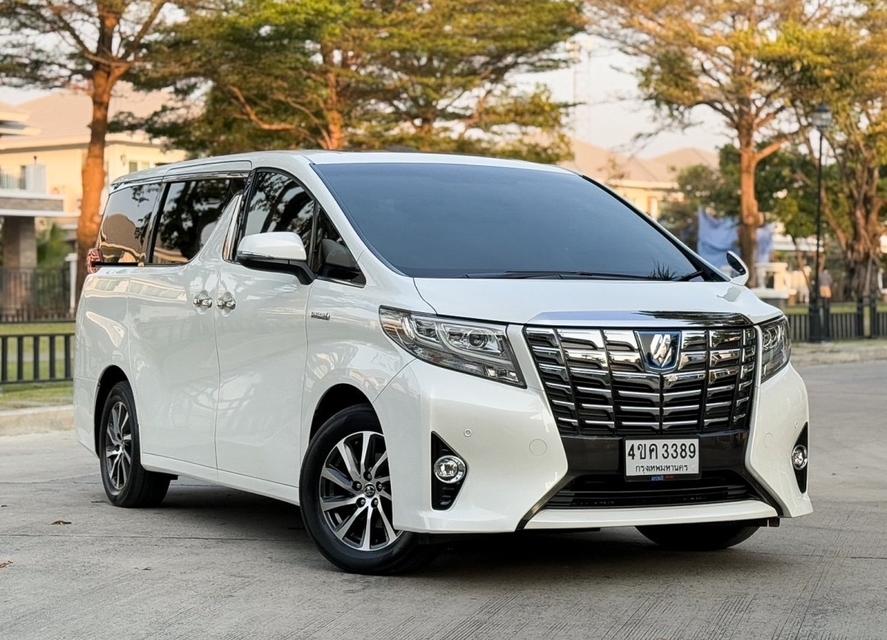 รหัสรถ AVA3389 🇯🇵 Toyota Alphard 2.5 Hybrid ปี 2016 E-four ตัว Top 4