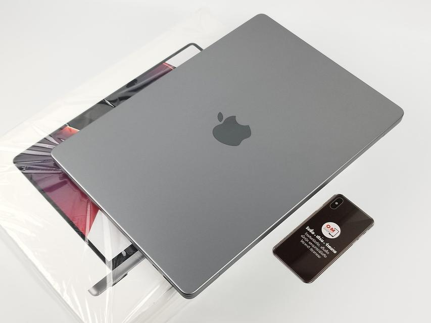 Macbook Pro (2021) 14inch M1Pro CPU8 GPU14 Ram16 SSD512 ศูนย์ไทย ประกันศูนย์ 28/08/2568 (Apple Care+) เพียง 64,900 บาท  2
