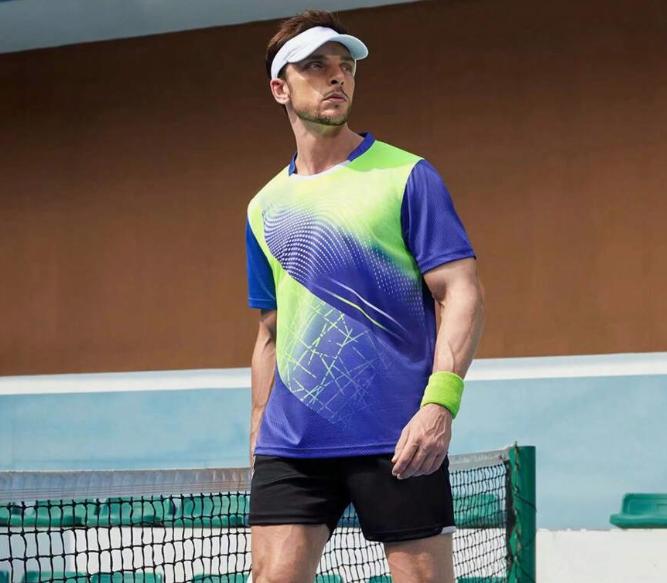 Manfinity Sport Corelite ชุดเสื้อผ้าเทนนิสชาย  1